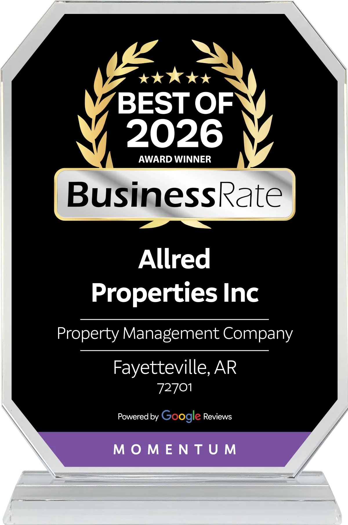 Allred Properties, Inc. BusinessRate